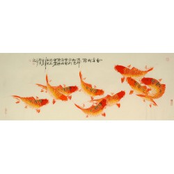 Chinese Fish Painting - CNAG009230