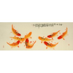 Chinese Fish Painting - CNAG009231