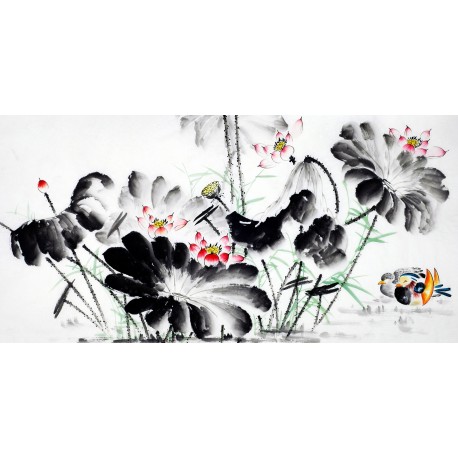 Chinese Flowers&Trees Painting - CNAG009236