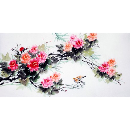 Chinese Flowers&Trees Painting - CNAG009238