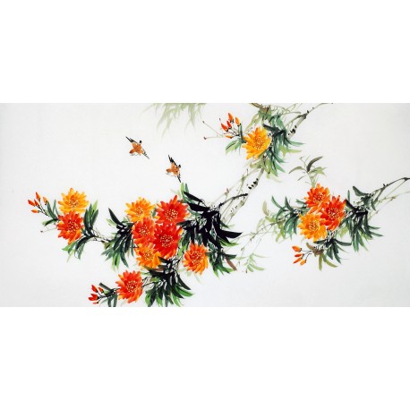Chinese Flowers&Trees Painting - CNAG009239
