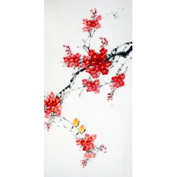 Chinese Flowers&Trees Painting - CNAG009241