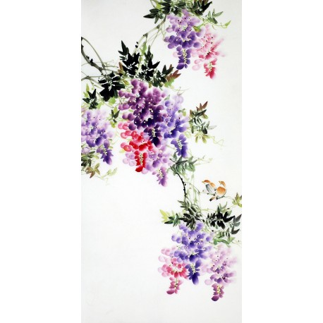 Chinese Flowers&Trees Painting - CNAG009243