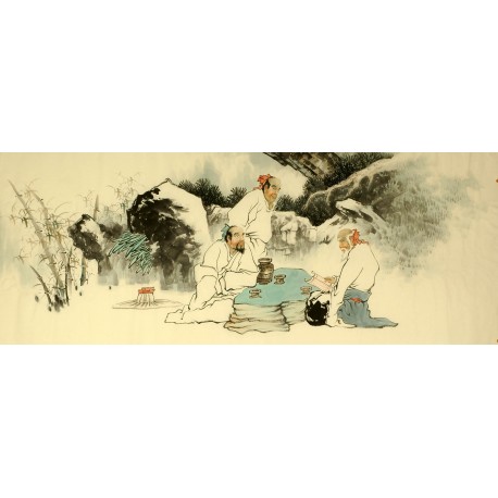Chinese Figure Painting - CNAG009249