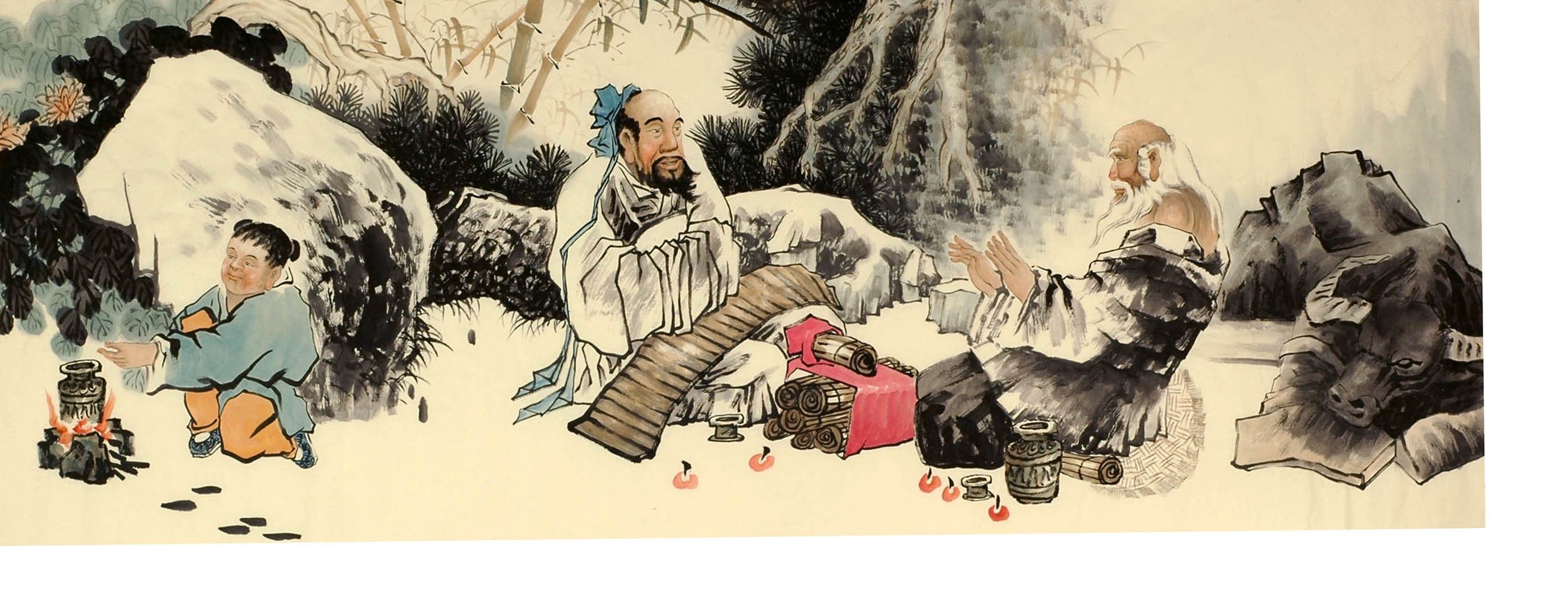 Chinese Figure Painting - CNAG009250