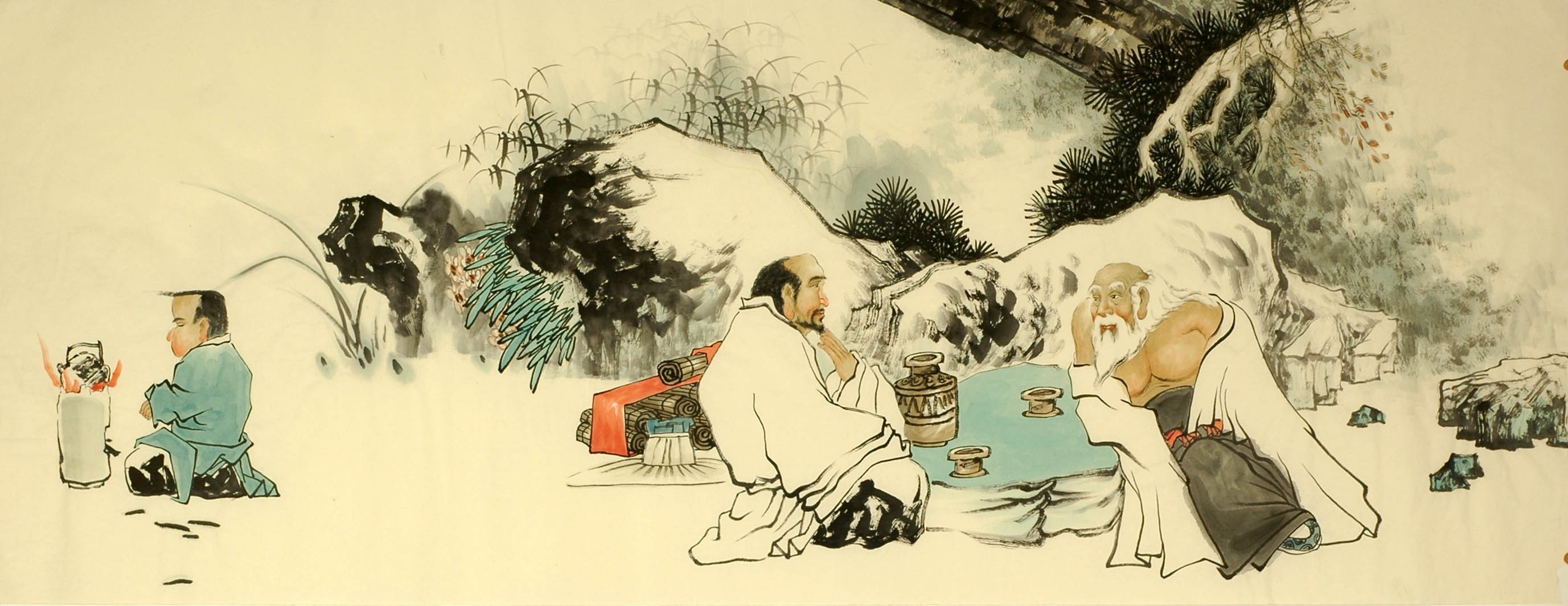 Chinese Figure Painting - CNAG009251