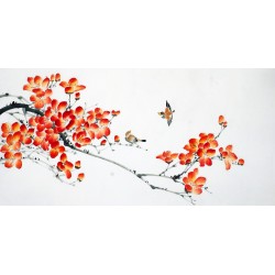 Chinese Flowers&Trees Painting - CNAG009254