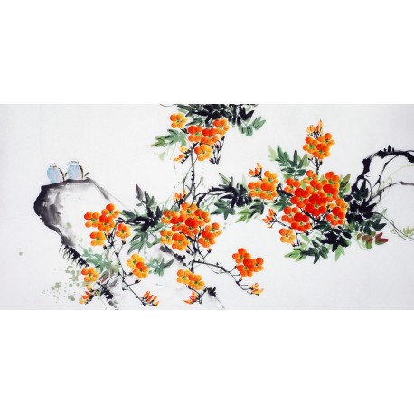 Chinese Flowers&Trees Painting - CNAG009256