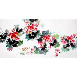 Chinese Flowers&Trees Painting - CNAG009257