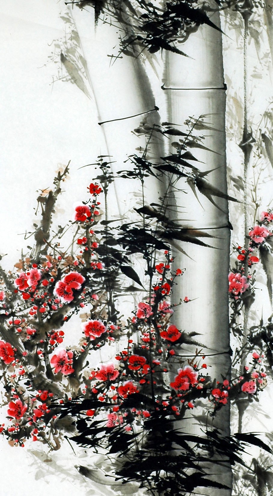 Chinese Ink Bamboo Painting - CNAG009261