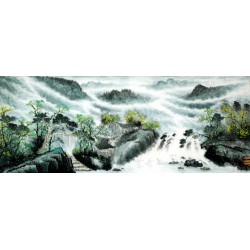 Chinese Landscape Painting - CNAG009262