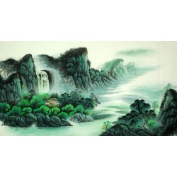 Chinese Landscape Painting - CNAG009267