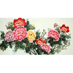 Chinese Peony Painting - CNAG009277