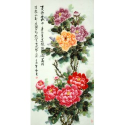 Chinese Peony Painting - CNAG009281