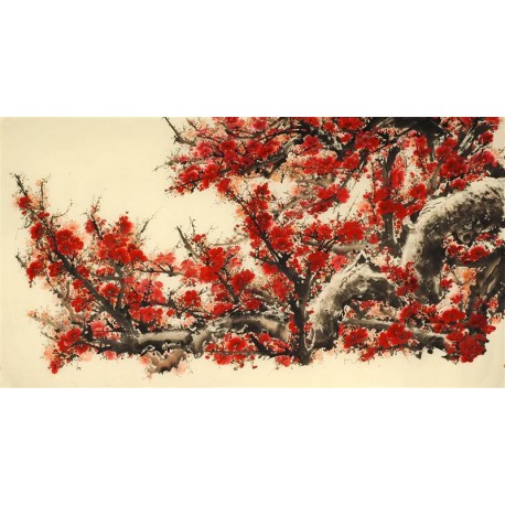 Chinese Plum Painting - CNAG009286