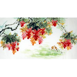 Chinese Flowers&Trees Painting - CNAG009291