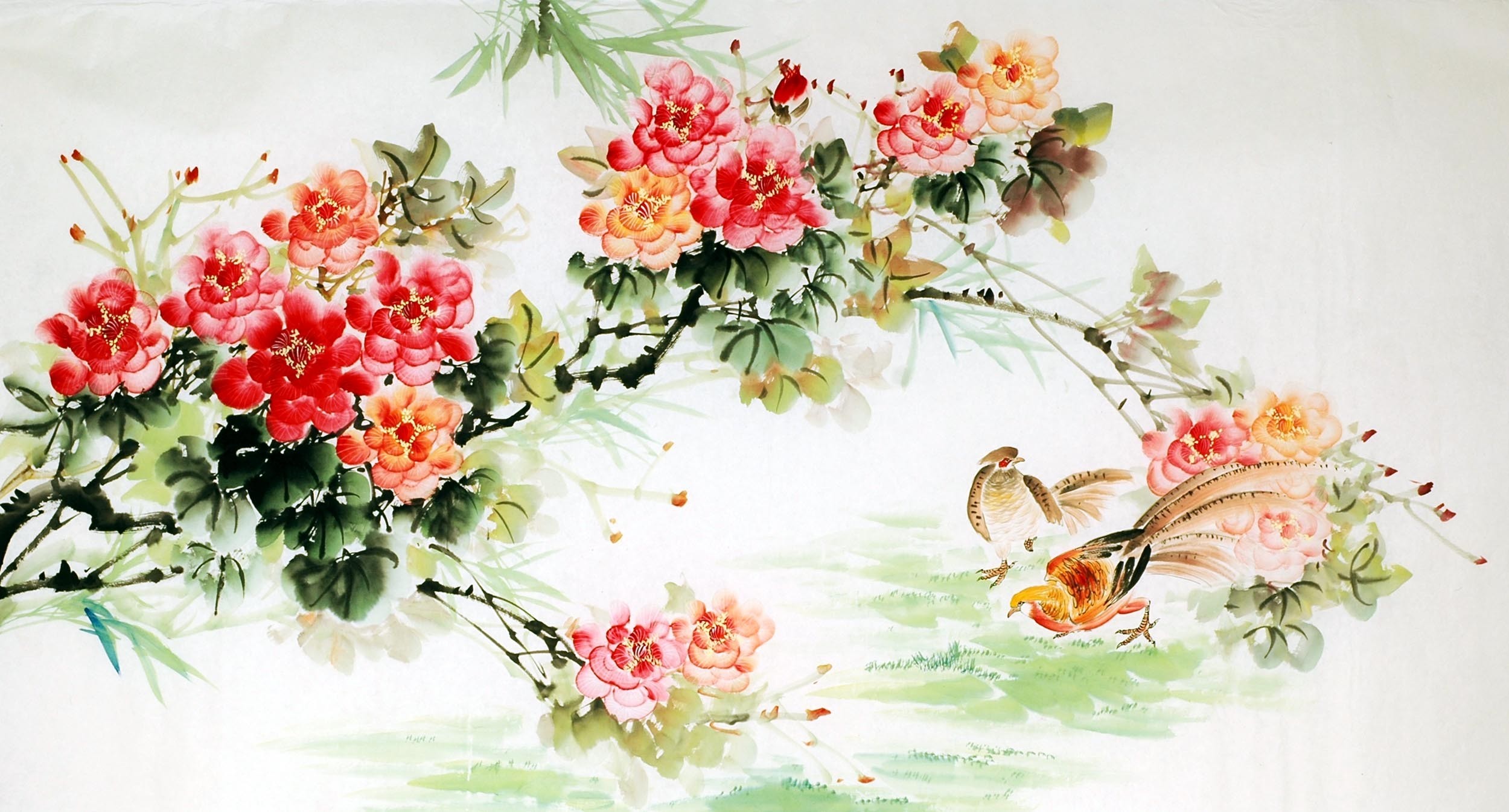 Chinese Chicken Painting - CNAG009292