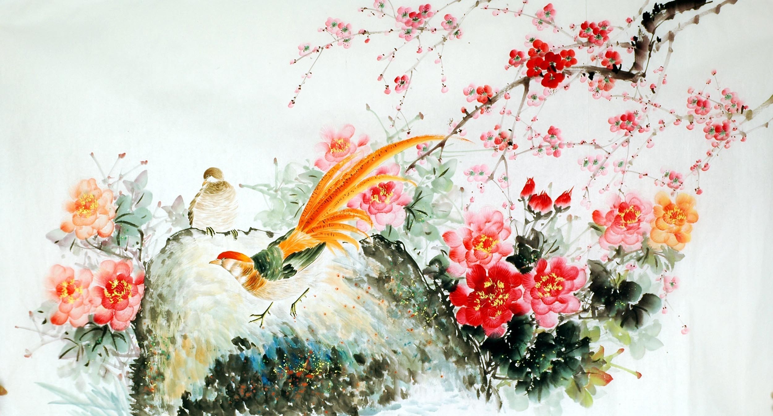 Chinese Chicken Painting - CNAG009293