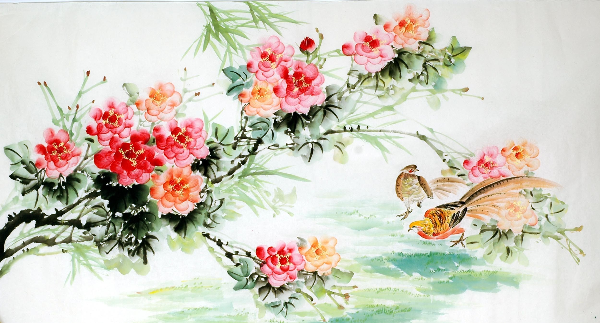 Chinese Chicken Painting - CNAG009294