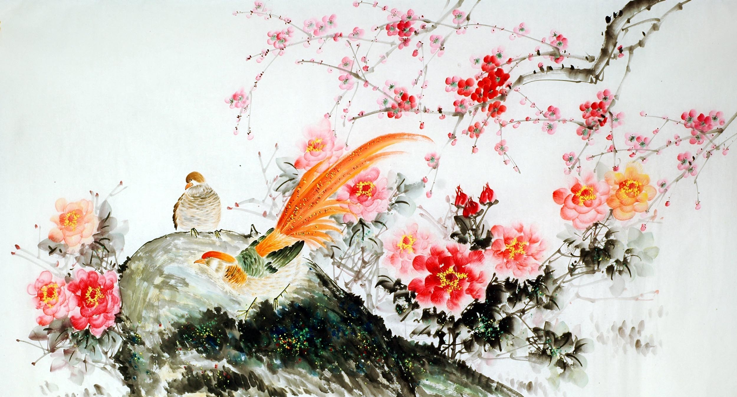 Chinese Chicken Painting - CNAG009295