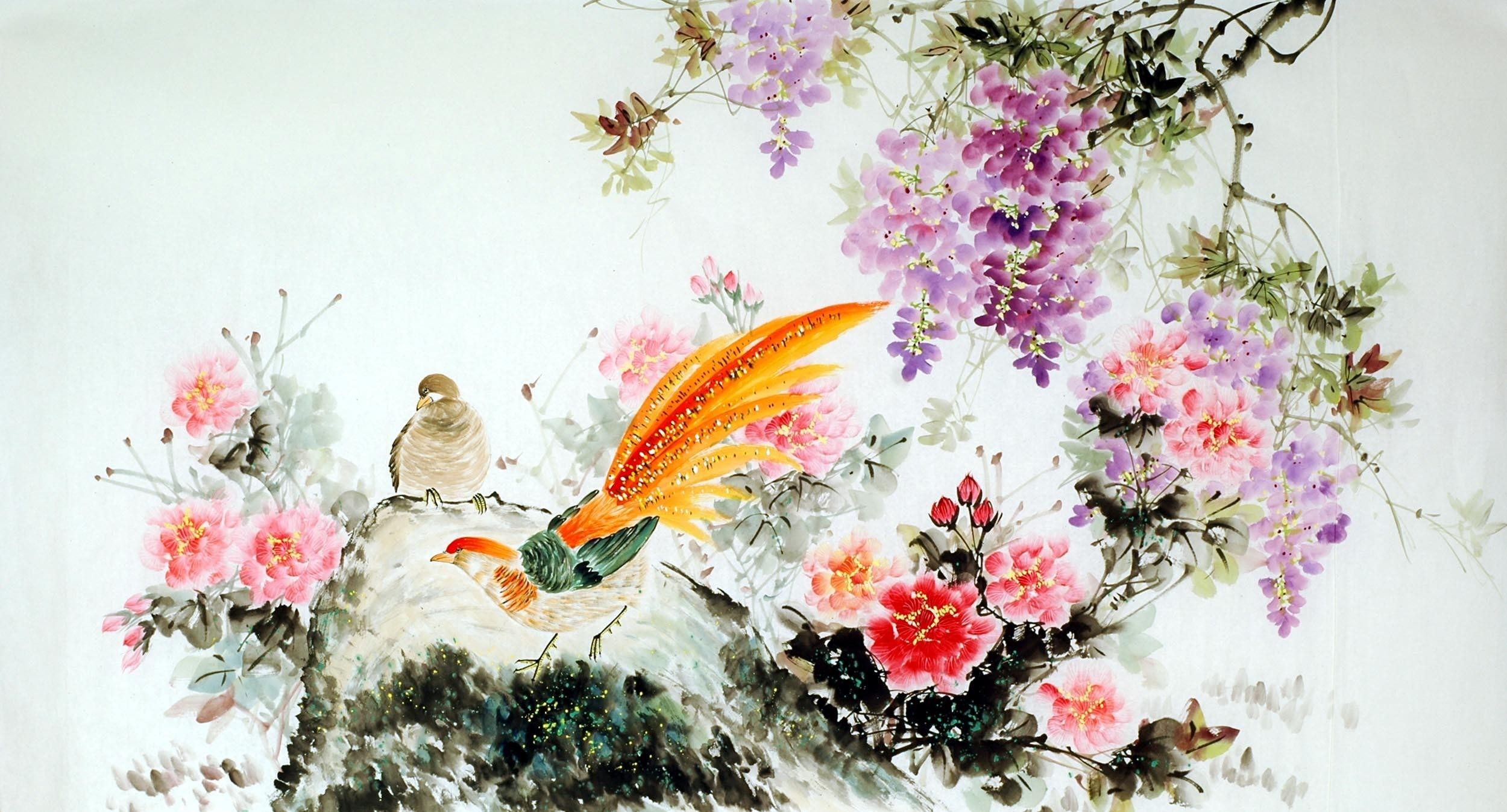 Chinese Chicken Painting - CNAG009296