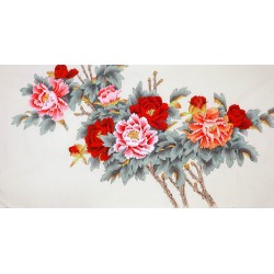 Chinese Peony Painting - CNAG009309