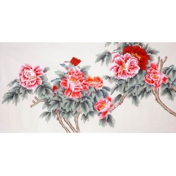 Chinese Peony Painting - CNAG009310