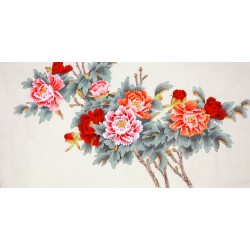 Chinese Peony Painting - CNAG009314