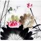 Chinese Lotus Painting - CNAG009316