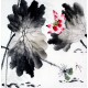 Chinese Lotus Painting - CNAG009331