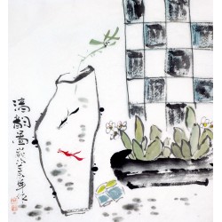 Chinese Flowers&Trees Painting - CNAG009337