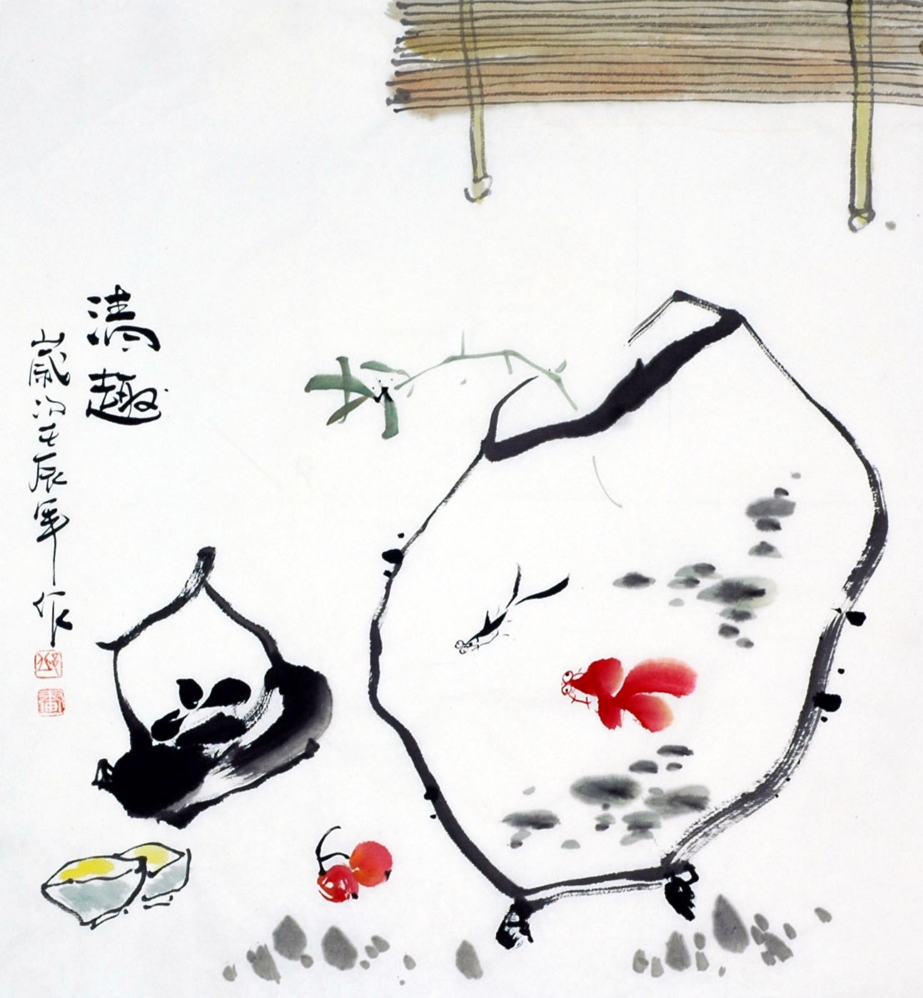 Chinese Flowers&Trees Painting - CNAG009338