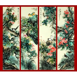Chinese Flowers&Trees Painting - CNAG009341
