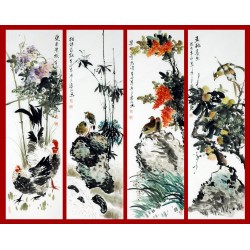 Chinese Flowers&Trees Painting - CNAG009344