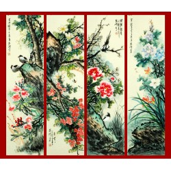 Chinese Flowers&Trees Painting - CNAG009345