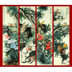 Chinese Flowers&Trees Painting - CNAG009346