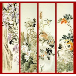 Chinese Flowers&Trees Painting - CNAG009349