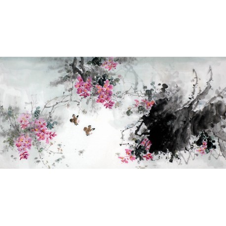 Chinese Flowers&Trees Painting - CNAG009352