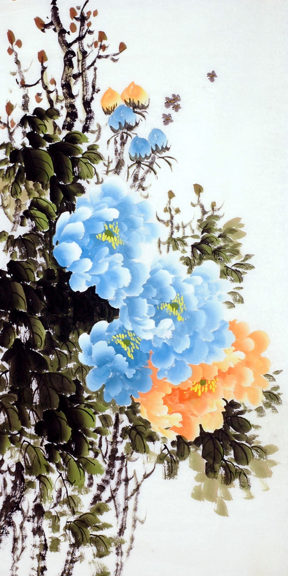 Chinese Peony Painting - CNAG009361