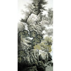 Chinese Landscape Painting - CNAG009367