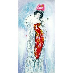 Chinese Beautiful Ladies Painting - CNAG009375