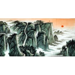 Chinese Landscape Painting - CNAG009379