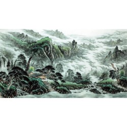 Chinese Landscape Painting - CNAG009382