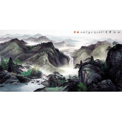 Chinese Landscape Painting - CNAG009390