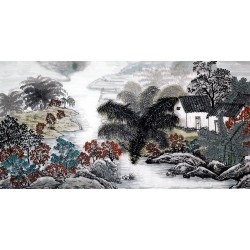 Chinese Landscape Painting - CNAG009394