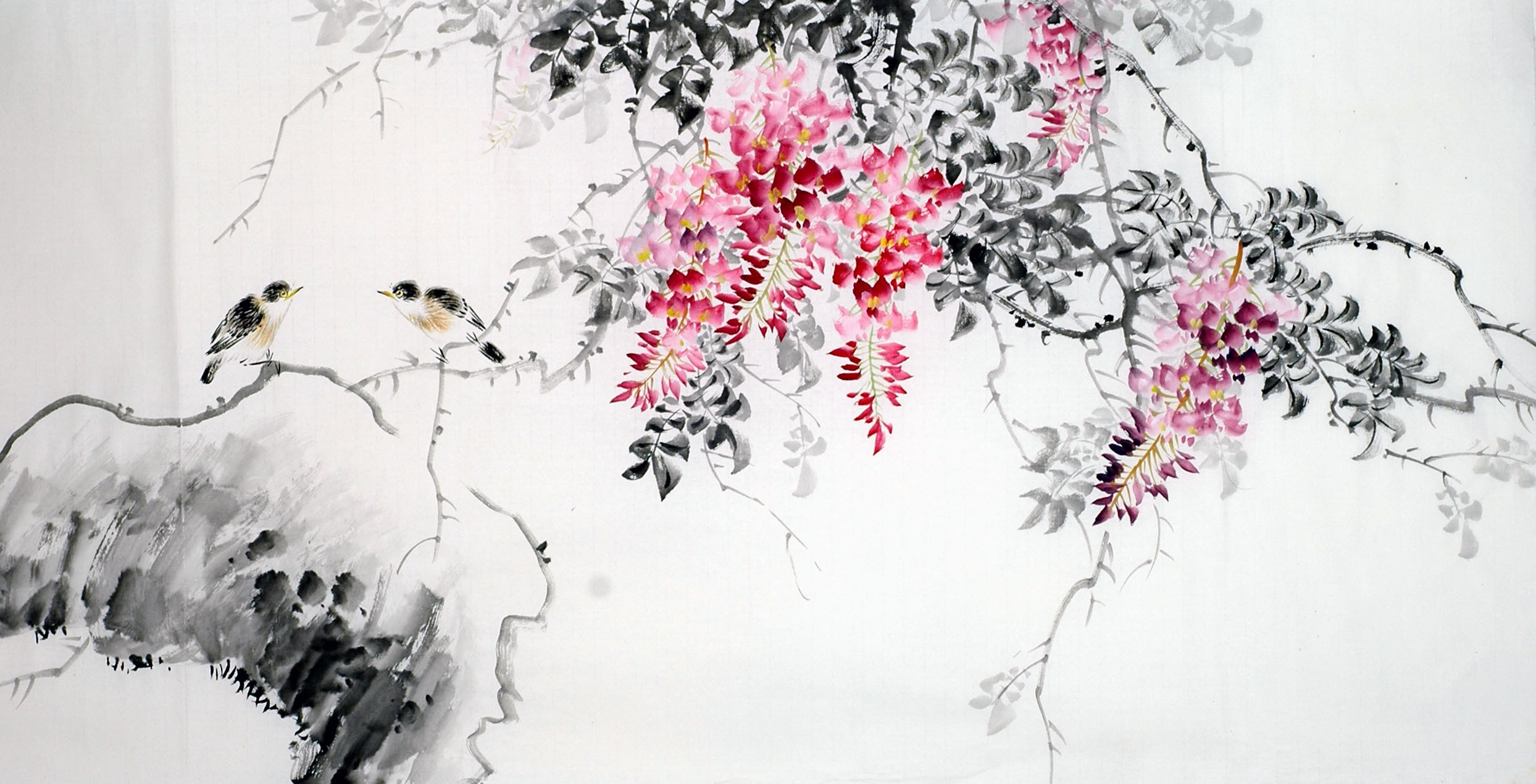 Chinese Flowers&Trees Painting - CNAG009396