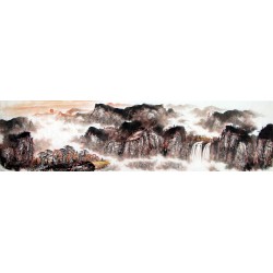 Chinese Landscape Painting - CNAG009399