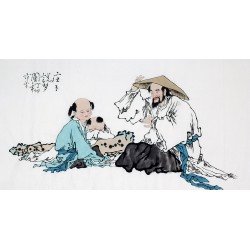 Chinese Figure Painting - CNAG009402