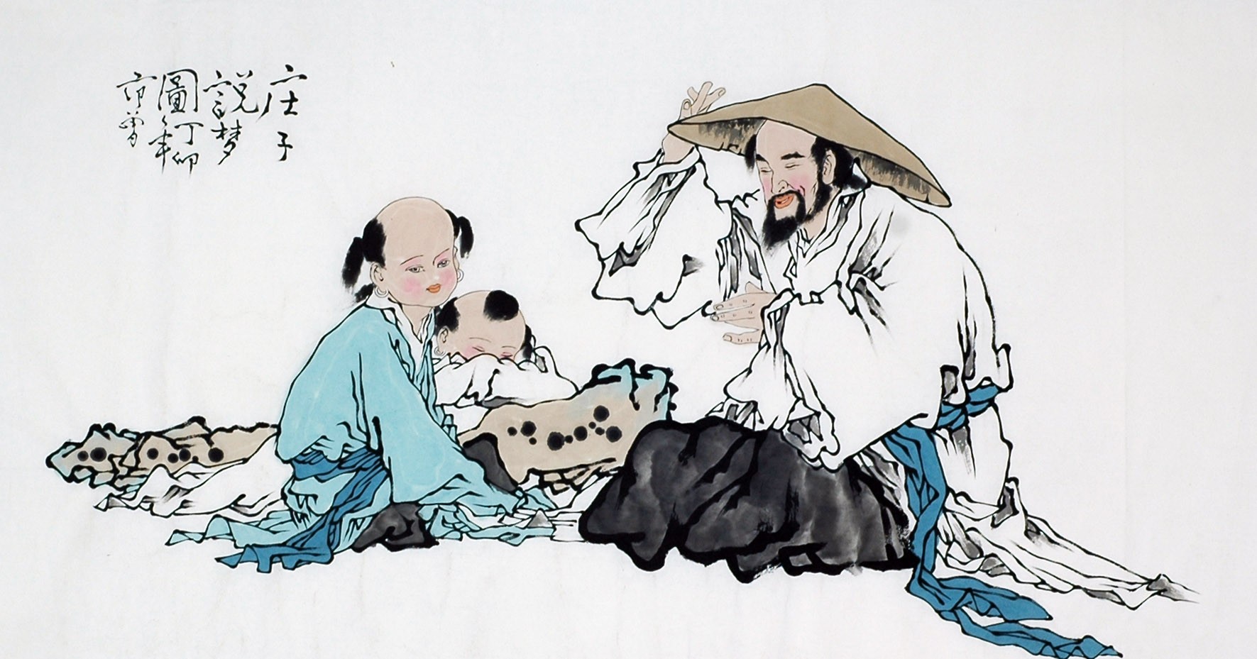 Chinese Figure Painting - CNAG009402