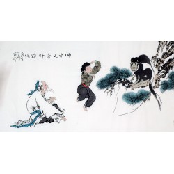 Chinese Figure Painting - CNAG009409